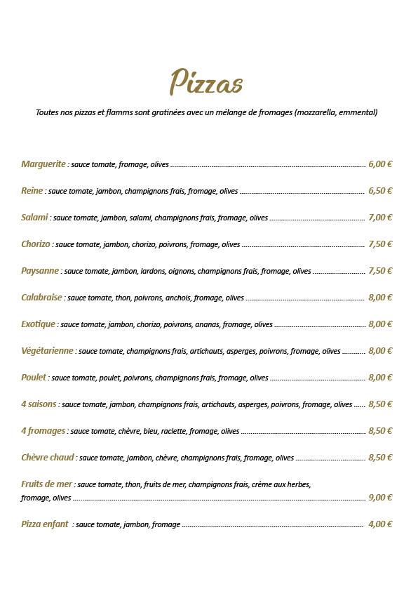 Restaurant Le Maestro - Menu Image 2